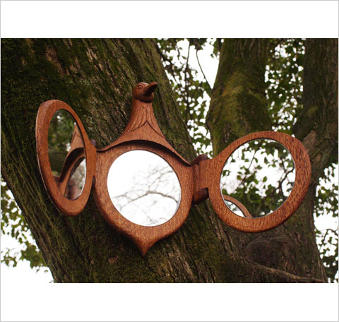 トリ三面鏡正面タイプ